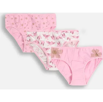 Dívčí spodní prádlo Dívčí kalhotky, dětské slipy 3-balení bavlněné 140/146 Coccodrillo ZC5