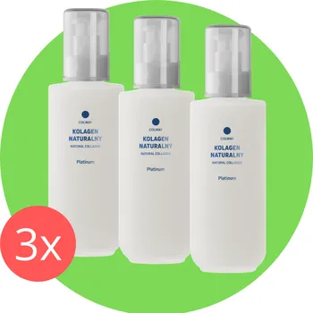 Colway Sada 3x Živý Přírodní Kolagen PLATINUM 200 ml - Obličej