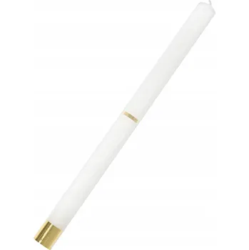 Svíčka Tradiční parafínová svíčka bez vůně Quo Vadis 1 ks