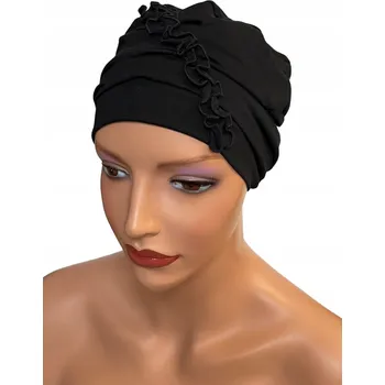 Podprsenka Eva Design turban bavlna červený, univerzální velikost