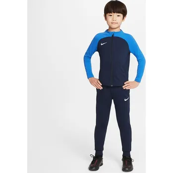 Podprsenka Nike teplákovka dětský modrý polyester, velikost L