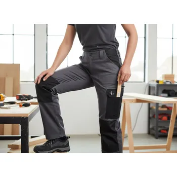 montérky CXS Kalhoty MONETA LADY CXS, šedo/černé Velikost 42 šedá/černá