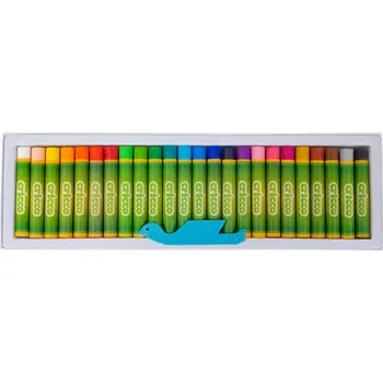 Kresba Nesmyvatelné OLEJOVÉ PASTELKY Sada 24 Cricco OLEJOVÉ PASTELKY Kulaté
