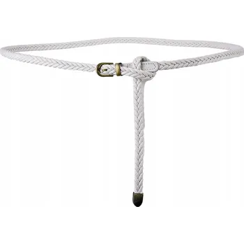 Dámské spodní prádlo Pasek Damski Cienki Pleciony Żmijka Prosty K Šatům Kabátu