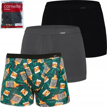 Pánské oblečení Boxerky Cornette 946/03 A'3 M-2XL vícebarevné XXL