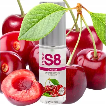 Lubrikační gel Lubrikační gel na vodní bázi s příchutí třešně pro sex a masturbaci 50 ml