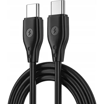 Datový kabel Kabel WIWU USB typ C - USB typ C 1 m černý