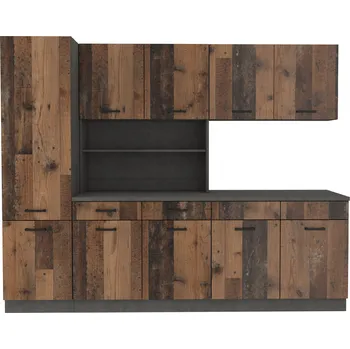 Kuchyňská linka Stolarz-Lempert Kuchyňská linka Maria Old Wood - Sestava 1