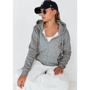 Dámská mikina Tmavě šedá dámská mikina s kapucí by0232 Velikost: S