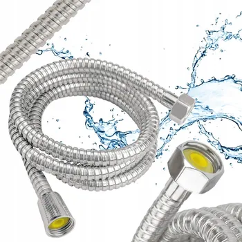 Sprchová hadice Hadice sprchová hadice do koupelny standardní chromovaná 150 cm 1,5 m