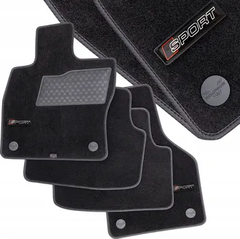 autokoberec Velurové autokoberce Max-Dywanik 4 ks