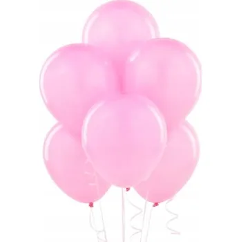 Balónek LATEXOVÉ BALÓNKY 10" SVĚTLE RŮŽOVÉ 100 KS