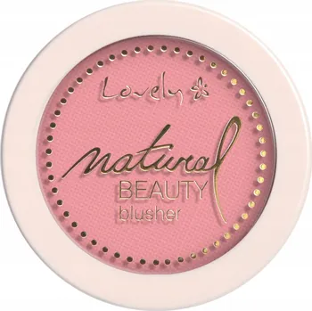Tvářenka Lisovaná tvářenka růžová Lovely Natural Beauty (5) 3 g