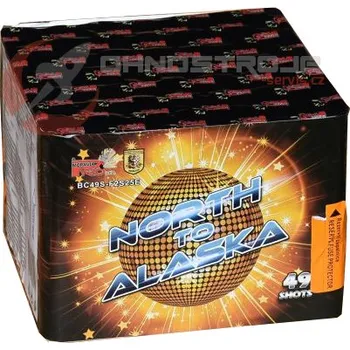 Zábavní pyrotechnika North to Alaska 49 ran