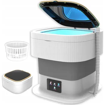 Pračka Mini skládací pračka bílá 11 l