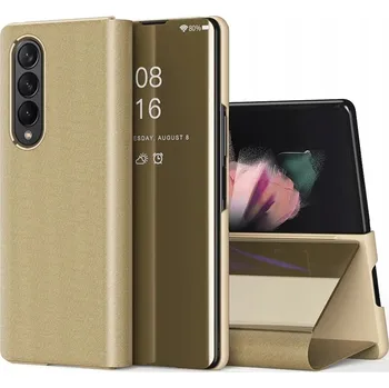 Pouzdro na mobilní telefon Flipové pouzdro Pskom pro Samsung Galaxy Z Fold3 zlaté