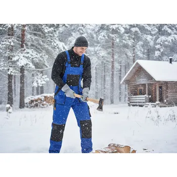 montérky CXS Kalhoty MARTIN CXS WINTER lacl Velikost 58 modrá/černá