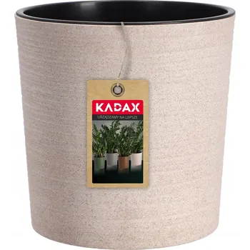 Květináč Květináč 19,5 x 19 cm plast béžový