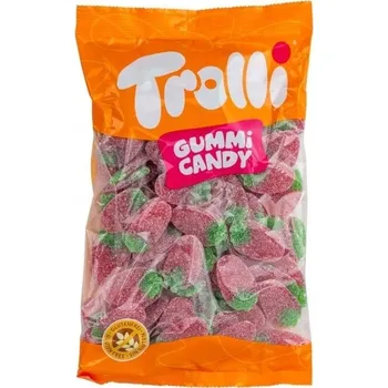 Cukrovinka Bonbóny Kyselé Jahodové Trolly Trolli 1000 g