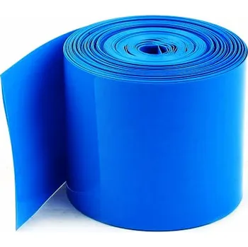 RC model Smršťovací bužírka PVC modrá pro akumulátory Průměr: 90mm