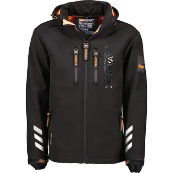 Pánská softshellová bunda GEOGRAPHICAL NORWAY bunda pánská RICHYWOOD MEN softshell černá 3XL