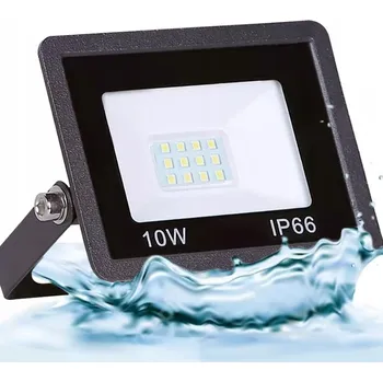 LED reflektor SLIM 10W Halogenová lampa Černá