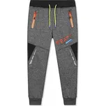 KUGO ZATEPLENÉ SOFTSHELLOVÉ TEPLÁKY GK8639 ŠEDÁ Velikost: 122, Barva: Šedá