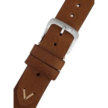 Módní doplněk Kožený řemínek Morellato Pollock 5535D41.041 M, hnědý - 22 mm