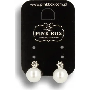 Přívěsek Stříbrné klipsy s bílou perlou a zirkony