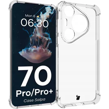 Pouzdro na mobilní telefon Zadní Kryt Bizon pro Huawei Pura 70 Pro bezbarvý