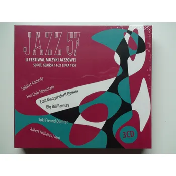 Česká hudba Jazz 57. II Festiwal muzyki jazzowej Různí Umělci CD