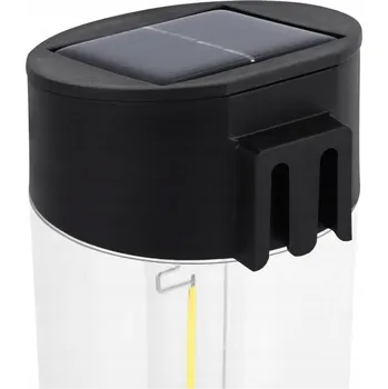 Venkovní osvětlení Solární nástěnné svítidlo na fasádu domu, studené bílé světlo MODI Ideus