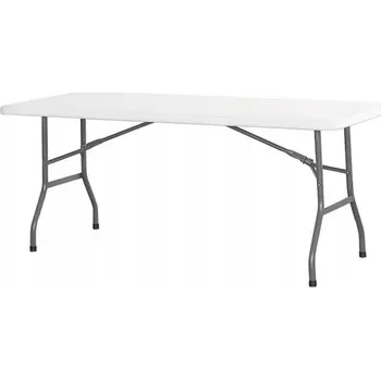 Jídelní stůl Kuchyňský stůl Hendi obdélníkový bílý 180 x 74 x 74 cm