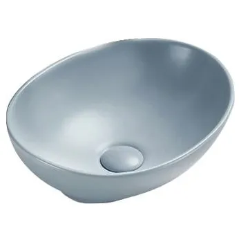 Umyvadlo Mexen Elza umyvadlo na desku 40 x 33 cm, šedo-modrá mat - 21014069 Koupelnové umyvadla