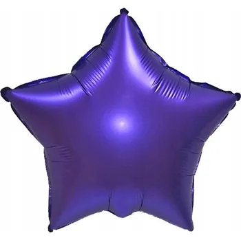 Balónek Fóliový balónek Hvězda fialový 45 cm Narozeniny Oslava Helium Hvězda