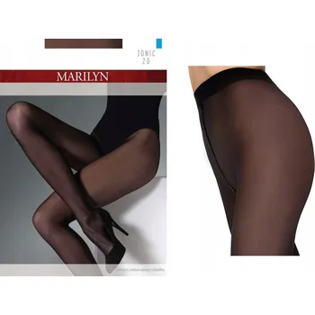 Dámské punčochy Punčocháče hladké Marilyn matné Tonic 20 den Černá velikost 1/2