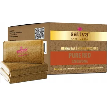 Dámské spodní prádlo Sattva, Henna v kostce, Červená, 3x 80 g