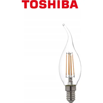 Žárovka TOSHIBA LED FILAMENT CF35 E14 4,5W 2700K MĚKKÁ BÍLÁ
