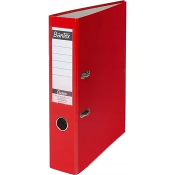 Kancelářské POTŘEBY ŠANON Červený A4 BANTEX Budget 7,5 cm VELKÝ