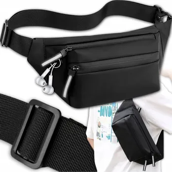 Ledvinka EdiBazzar ledvinka Damska męska nerka wodoodporna černá