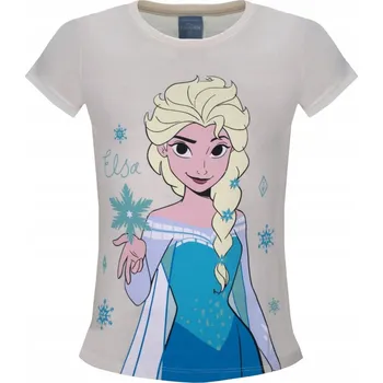 Dívčí oblečení EplusM dětské tričko béžové bavlna velikost 122