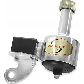 Dynamo na kolo APG-HW160225, hliníkové, pravé, stříbrné