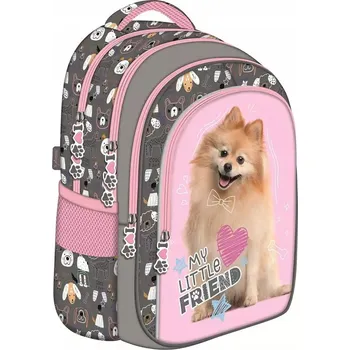 Školní batoh vícekomorový St. Majewski MY LITTLE FRIEND POMERANIAN 22 l