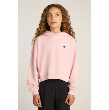 Chlapecká mikina Dětská mikina Calvin Klein Jeans IG0IG02747.PPYA růžová 03X, vel. 176