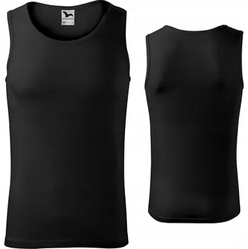 Pánské tílko Malfini 142 pánské tílko tričko na ramínka černé L