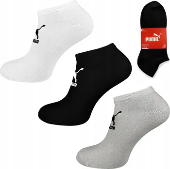 Pánské oblečení Bavlněné kotníkové ponožky Ponožky PUMA BASIC SNEAKER - 35-38