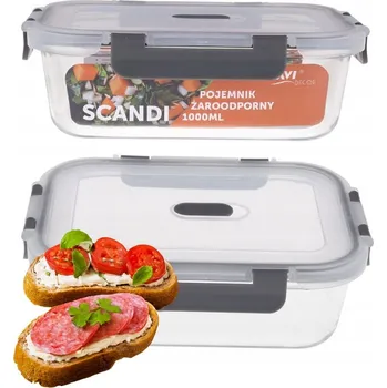 Dóza na potraviny Žáruvzdorná nádoba Scandi 650 ml