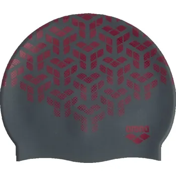 Silikonová plavecká čepice na bazén unisex Arena Print 2 Kikko
