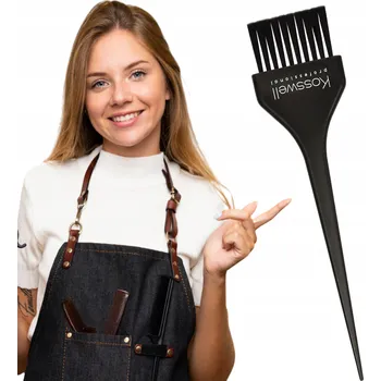 Kosmetický štětec Štětec na barvení vlasů Kosswell černý