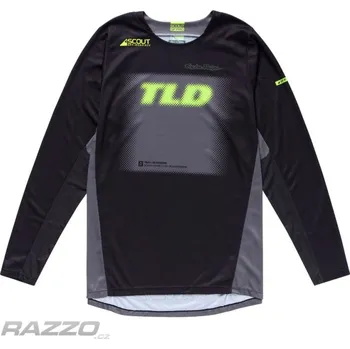 cyklistický dres Pánský dres TroyLeeDesigns GP Pro Scout Jersey Fade Out Black 2026 M